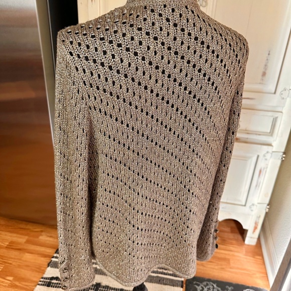 SUNDANCE Open Weave Sweater - Picture 6 of 8